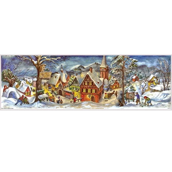 Adventskalender "Kleines Dorf im Winter" - Sellmer Adventskalender