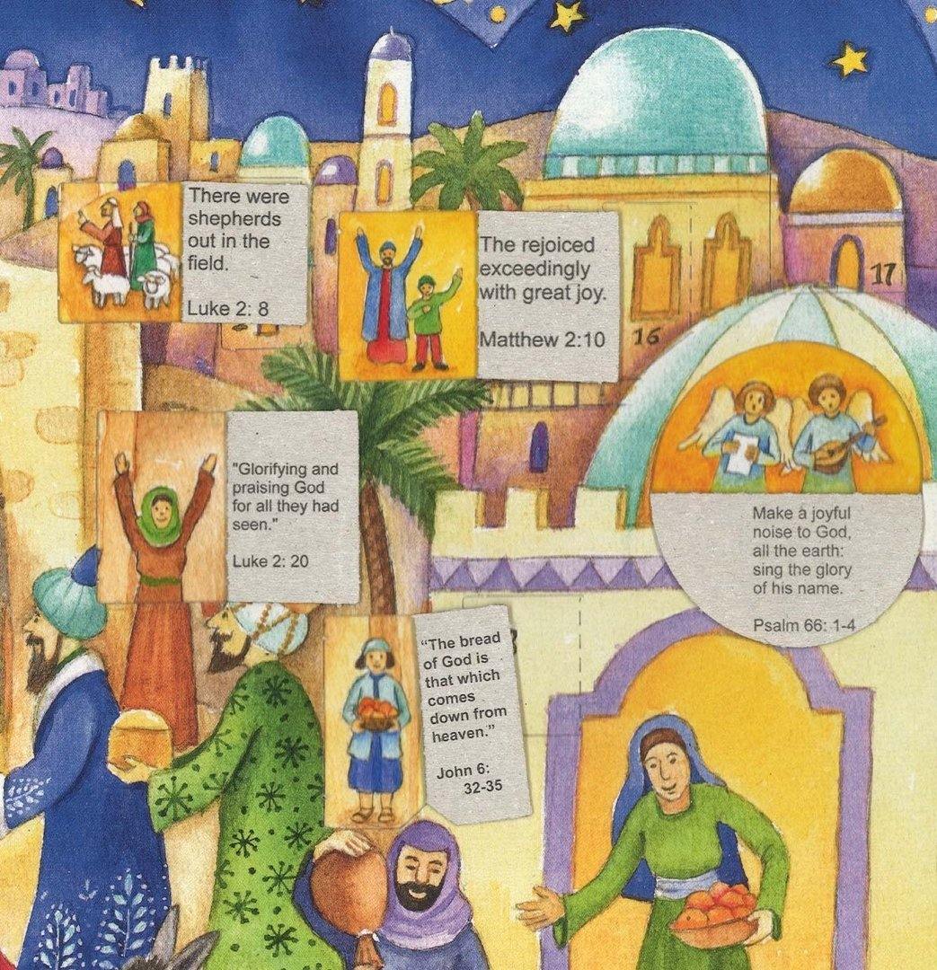 Adventskalender "Kommt und seht das Kind" - Sellmer Adventskalender