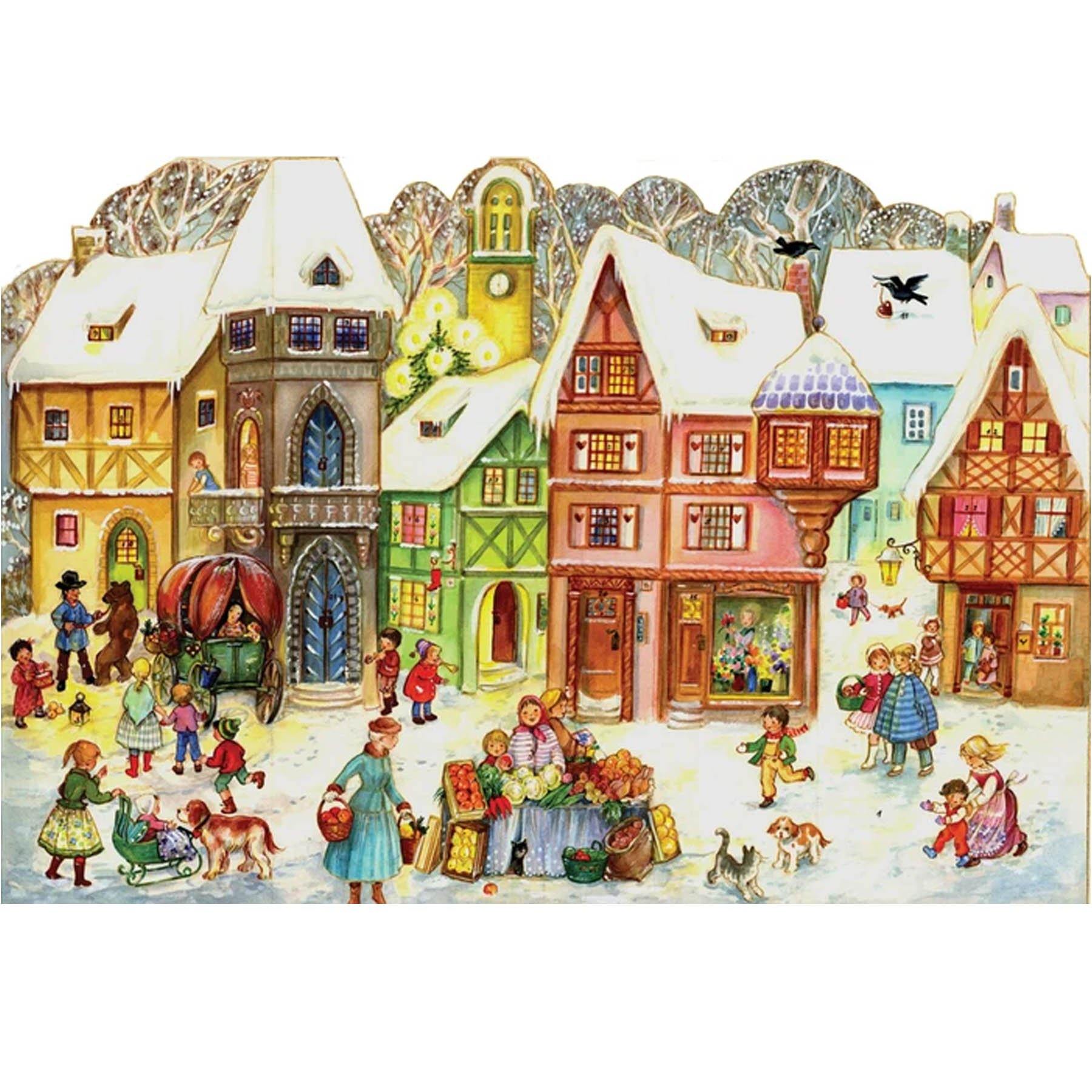 Adventskalender "Marktplatz" - Sellmer Adventskalender