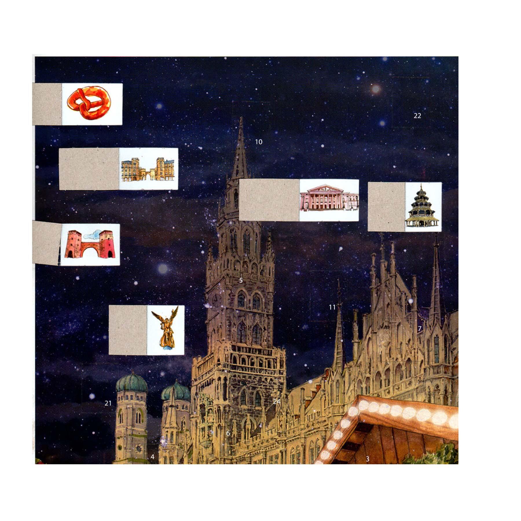Adventskalender "München Marienplatz" - Sellmer Adventskalender