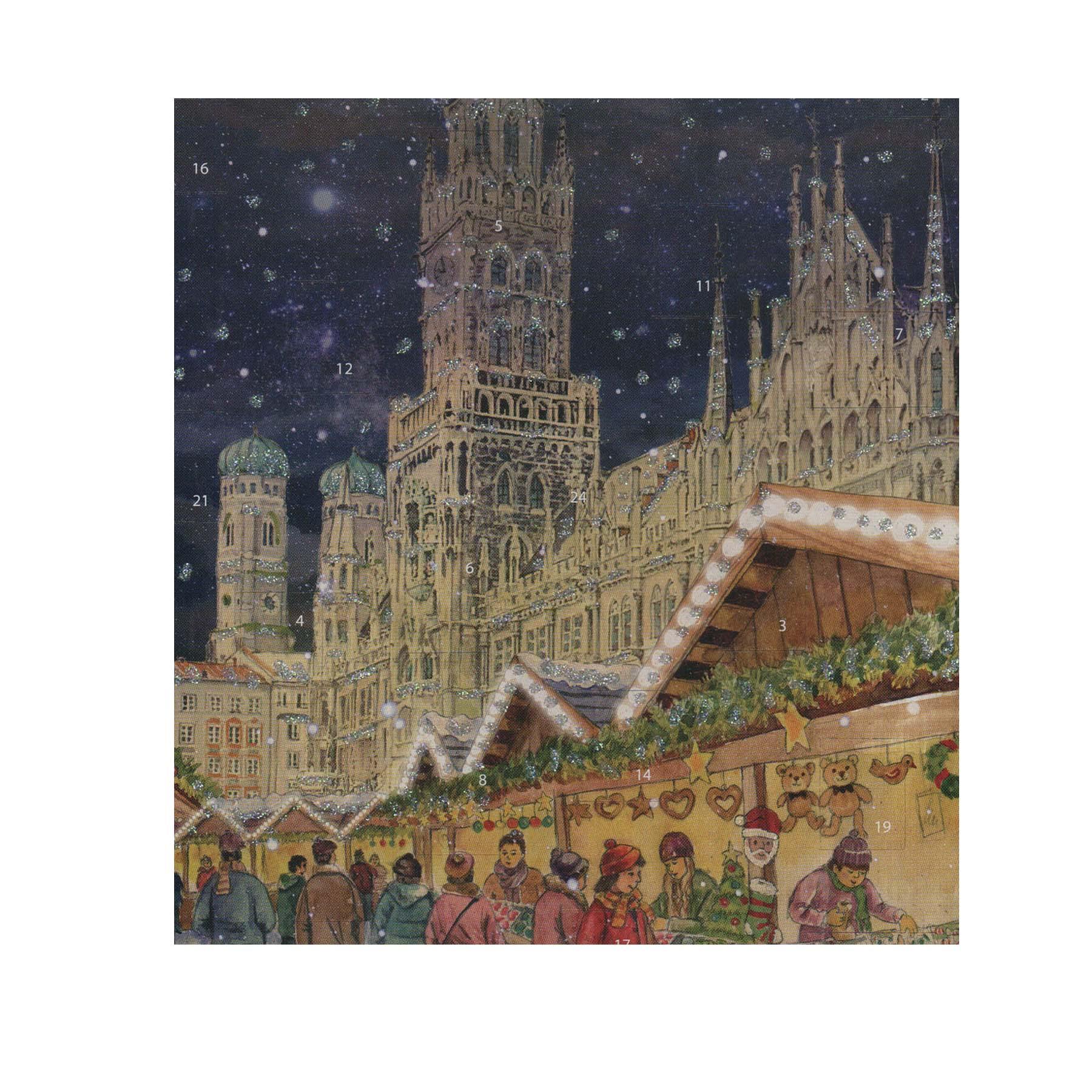 Adventskalender "München Marienplatz" - Sellmer Adventskalender
