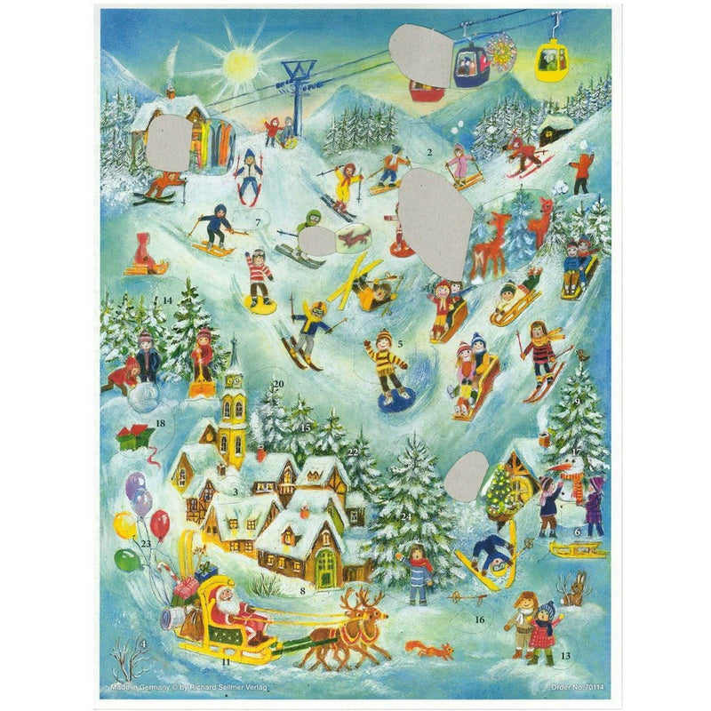 Adventskalender "Ski-Spaß" - Sellmer Adventskalender