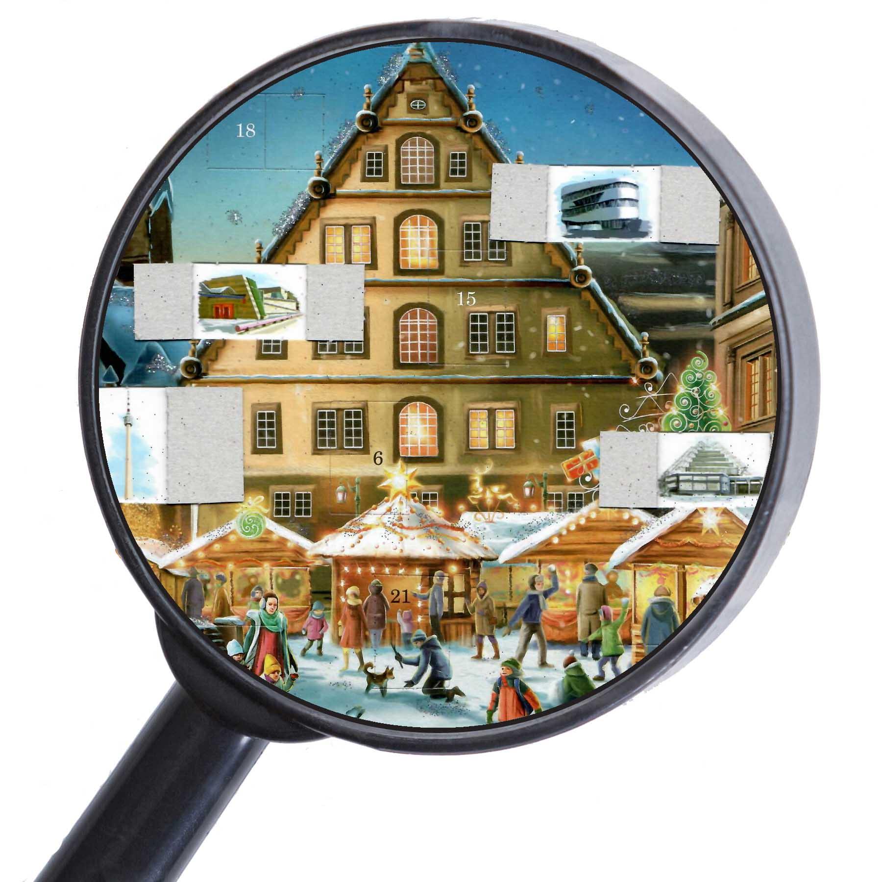 Adventskalender "Stuttgart" - Sellmer Adventskalender