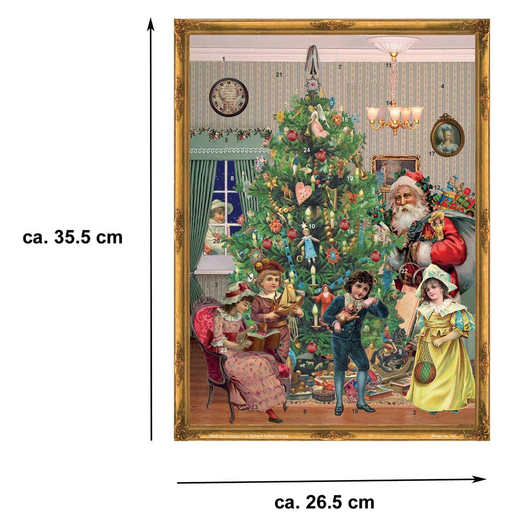 Adventskalender "Unter dem Weihnachtsbaum" - Sellmer Adventskalender