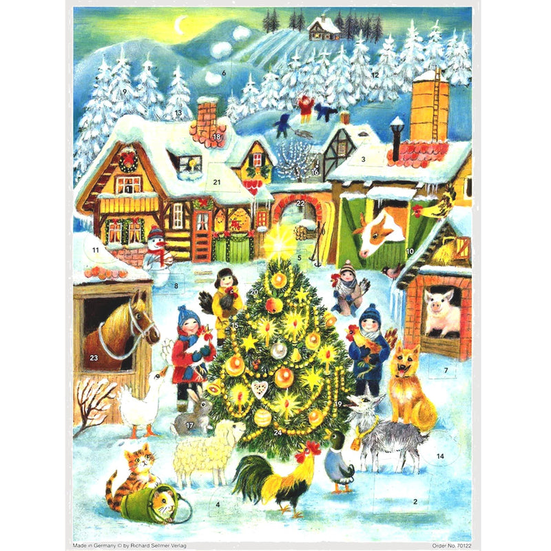 Adventskalender "Weihnachten auf dem Bauernhof" - Sellmer Adventskalender