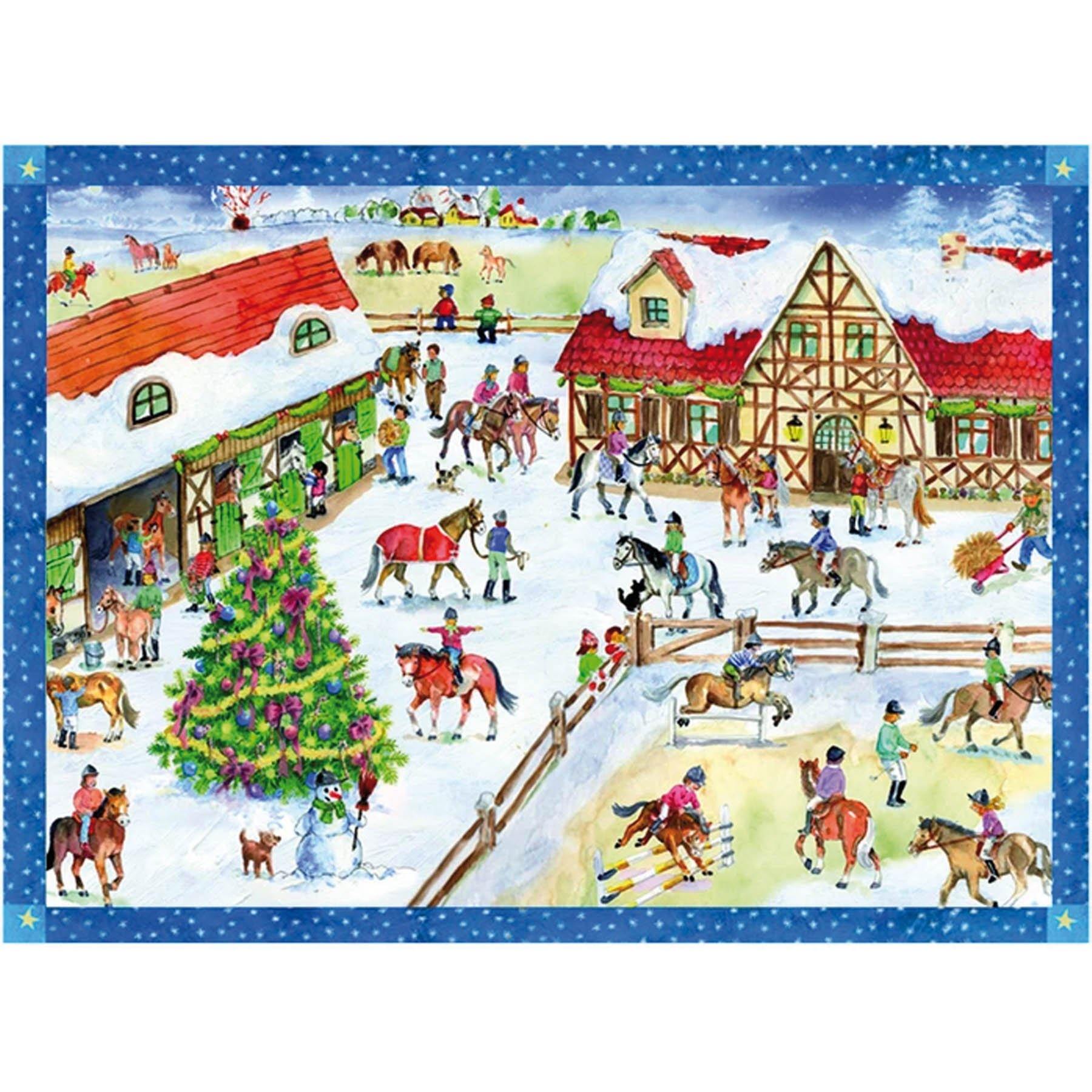 Adventskalender "Weihnachten auf dem Ponnyhof"" - Sellmer Adventskalender