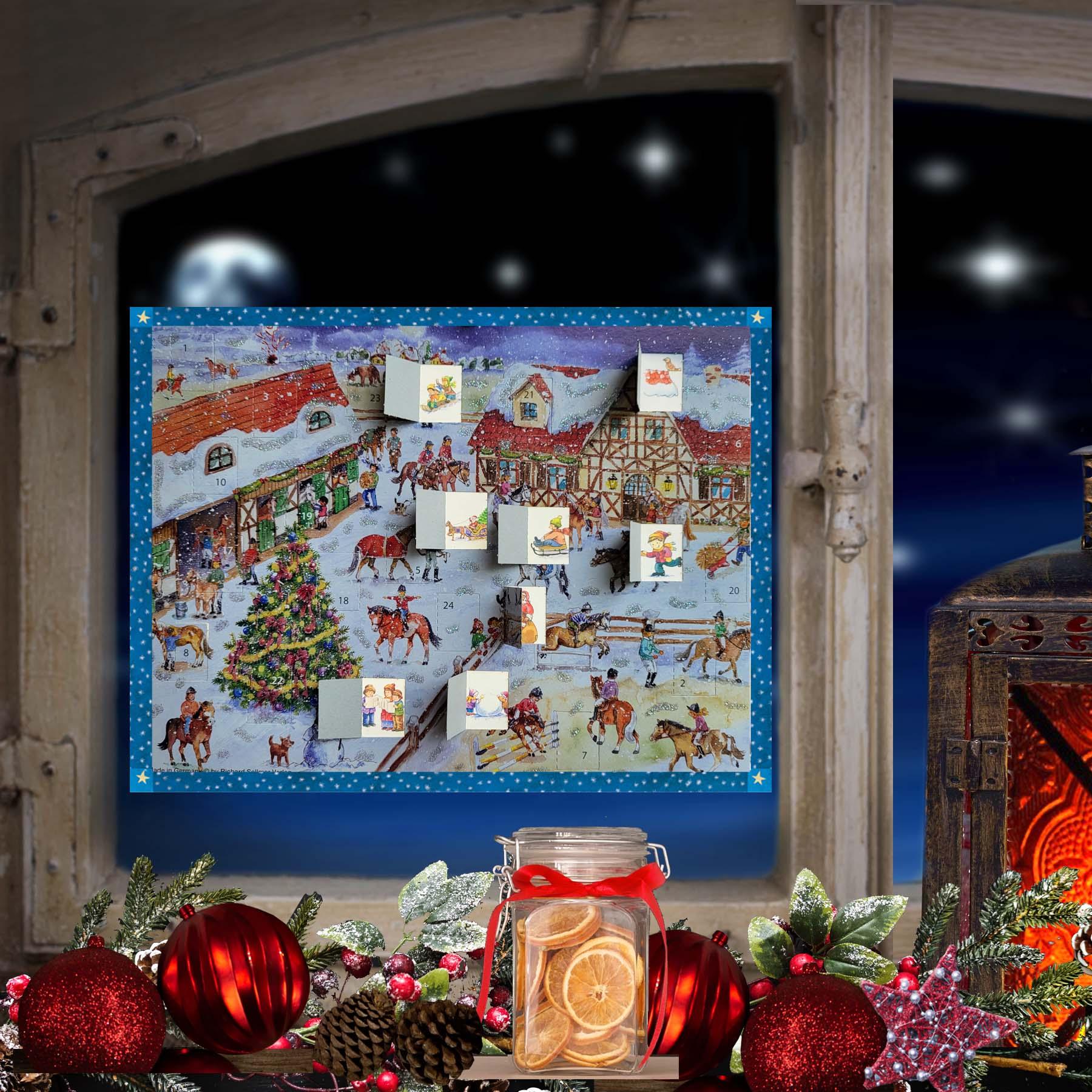 Adventskalender "Weihnachten auf dem Ponnyhof"" - Sellmer Adventskalender