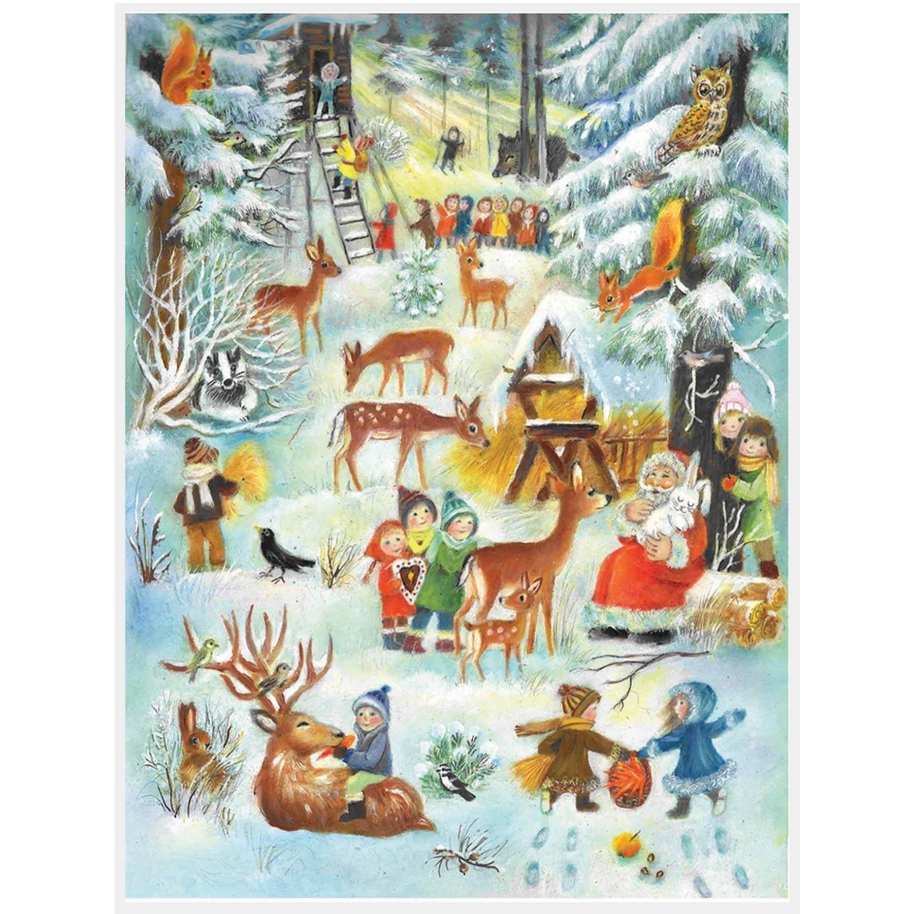 Adventskalender "Weihnachten im Wald" - Sellmer Adventskalender
