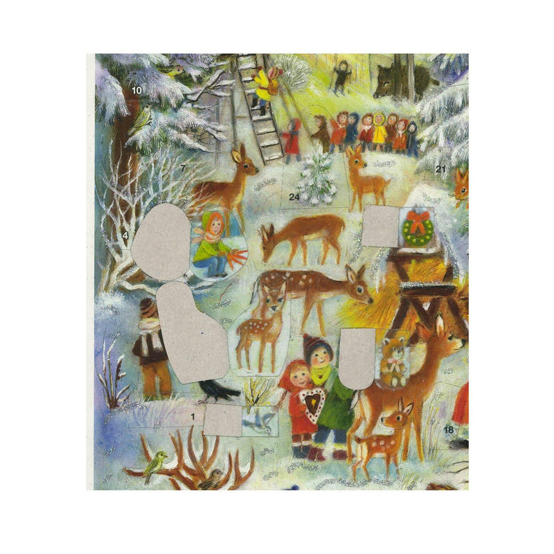 Adventskalender "Weihnachten im Wald" - Sellmer Adventskalender