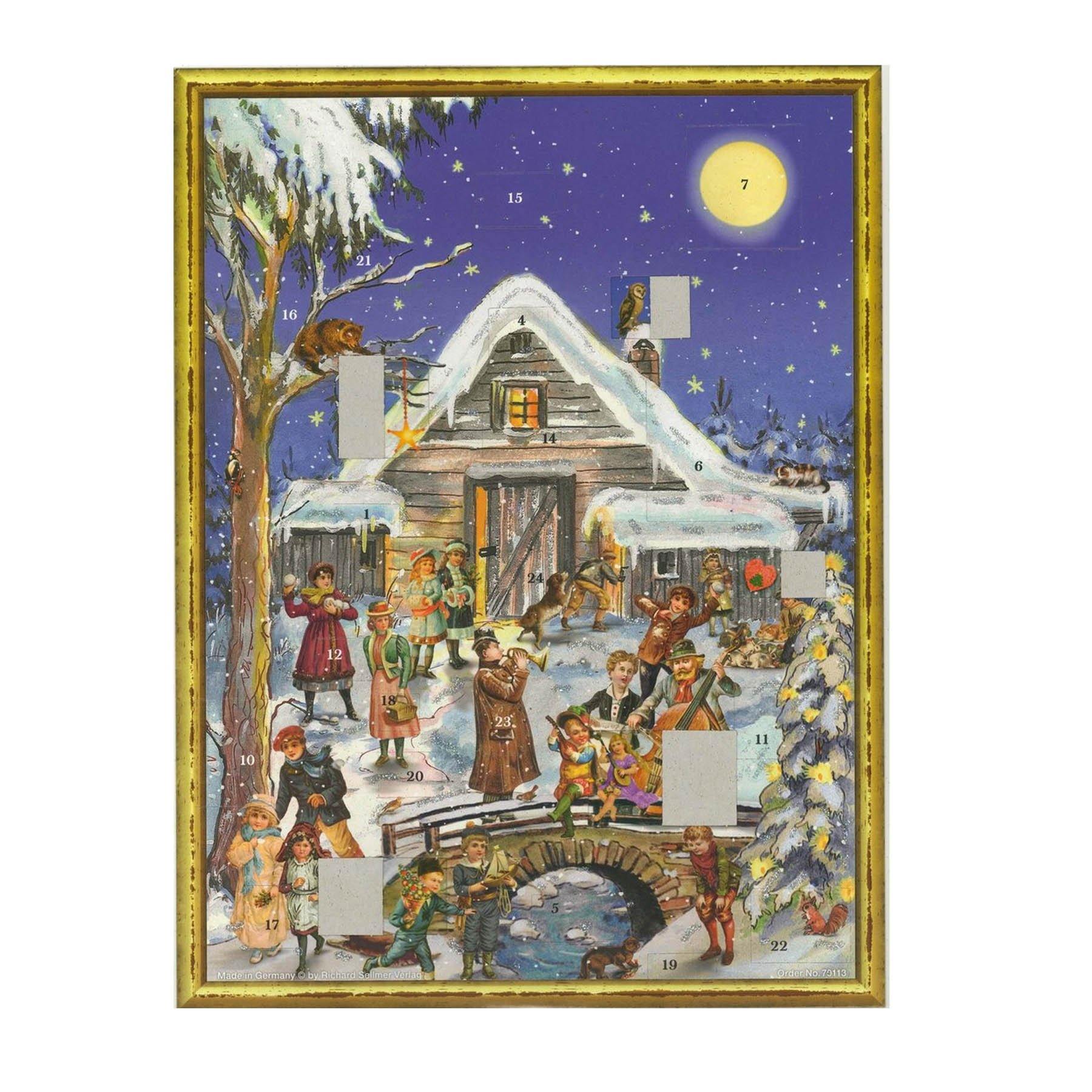 Adventskalender "Weihnachtliche Musikanten" - Sellmer Adventskalender