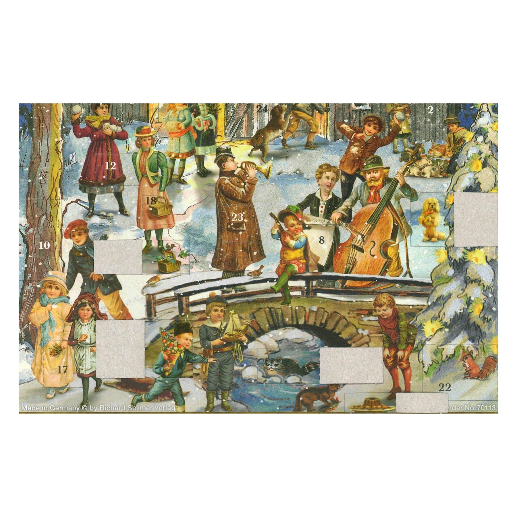 Adventskalender "Weihnachtliche Musikanten" - Sellmer Adventskalender thumbnail