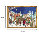 Adventskalender "Weihnachtsmann im Rentierschlitten" - Sellmer Adventskalender