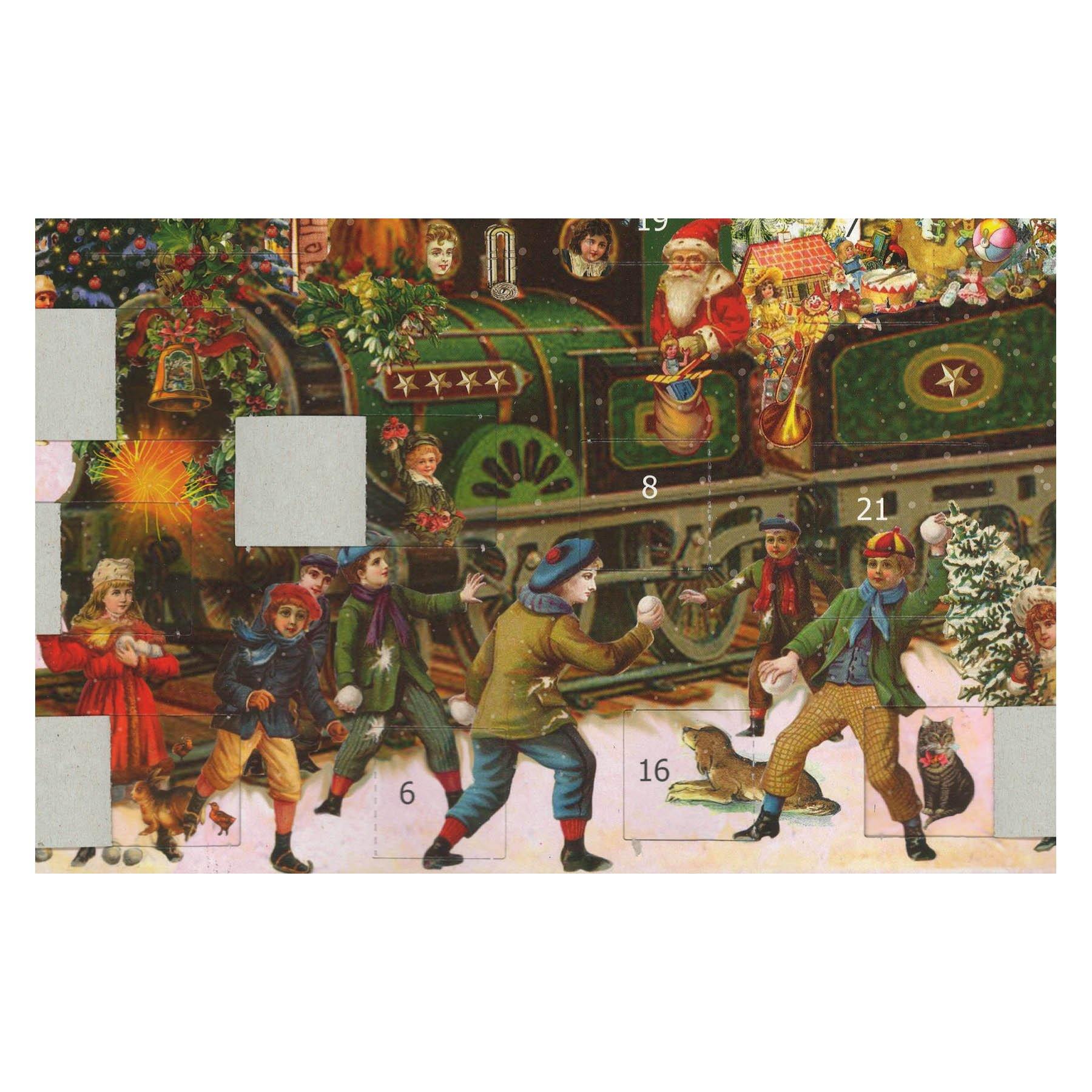 Adventskalender "Weihnachtszug" - Sellmer Adventskalender