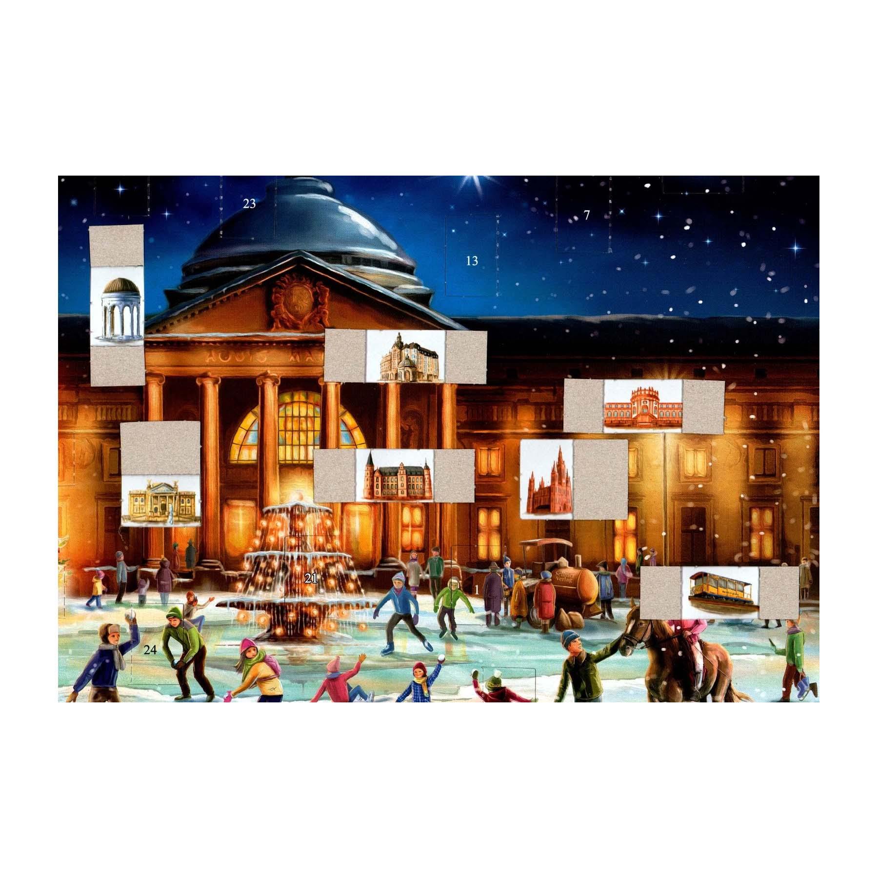 Adventskalender "Wiesbaden Kurhaus" - Sellmer Adventskalender
