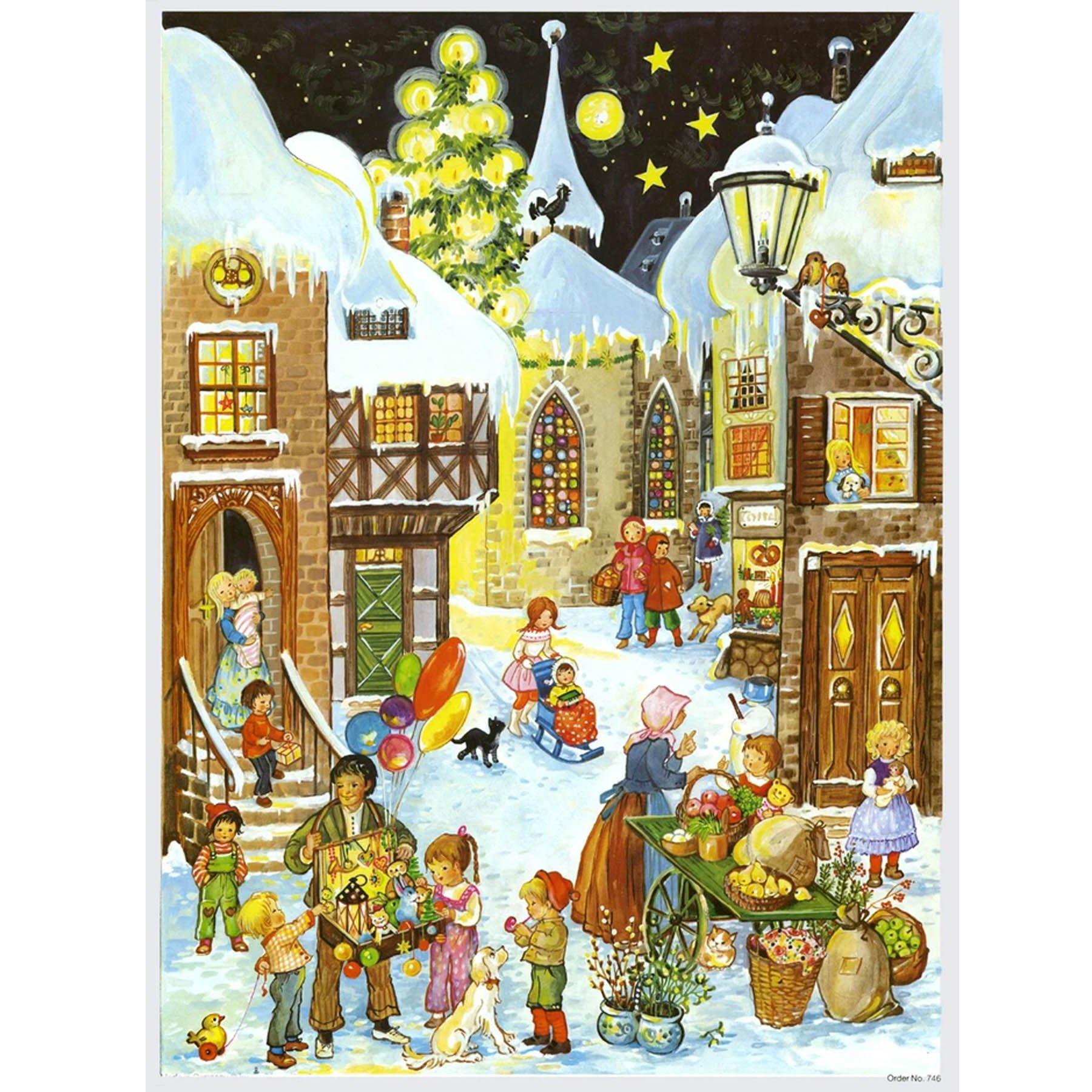 Adventskalender &quot;Wir gehen auf den Markt&quot; - Sellmer Adventskalender