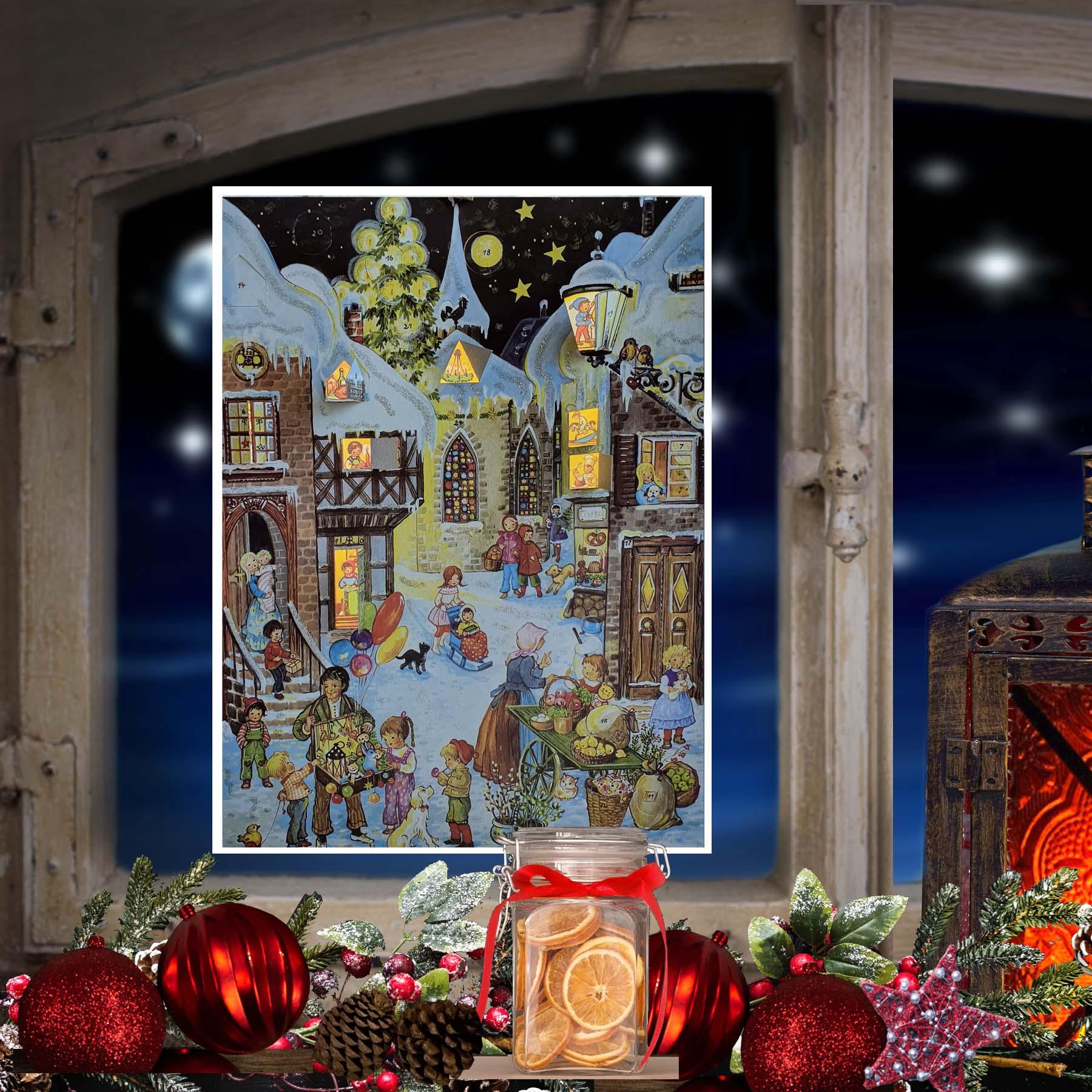 Adventskalender "Wir gehen auf den Markt" - Sellmer Adventskalender