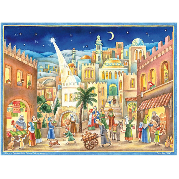 Adventskalender "Zu Bethlehem geboren" - Sellmer Adventskalender