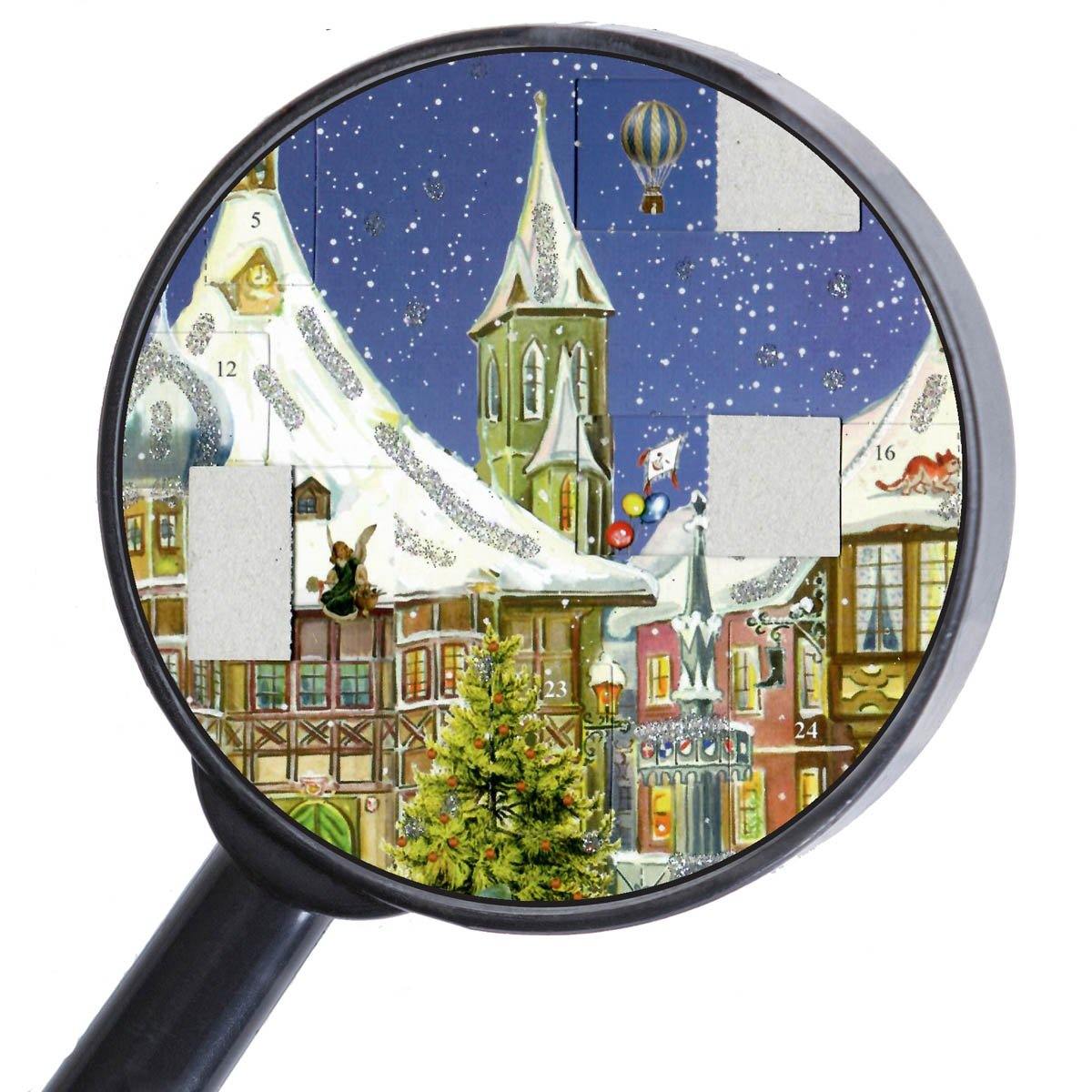 Papier Adventskalender "Altstadt" - Sellmer Adventskalender