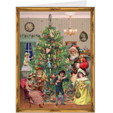 Postkarten-Adventskalender "Unterm Weihnachtsbaum" - Sellmer Adventskalender