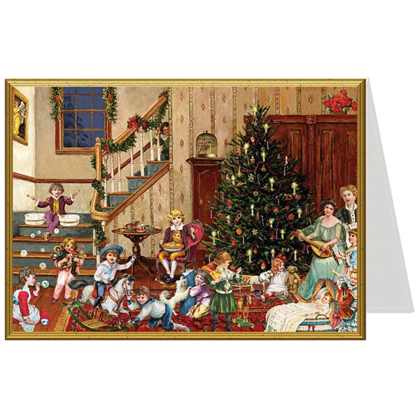 Weihnachtskarte "Weihnachtsabend" - Sellmer Adventskalender